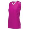 Augusta Sportswear Ladies Rover Jersey 2Xl Power Pink/White