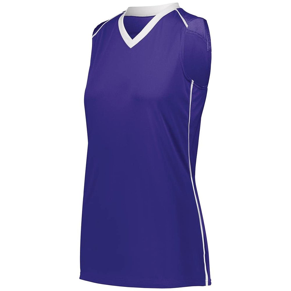 Augusta Sportswear Womens Rover Jersey XL Purple/White