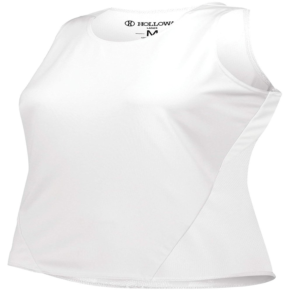 Holloway Sportswear Womens PR Max Track Jersey L White/White
