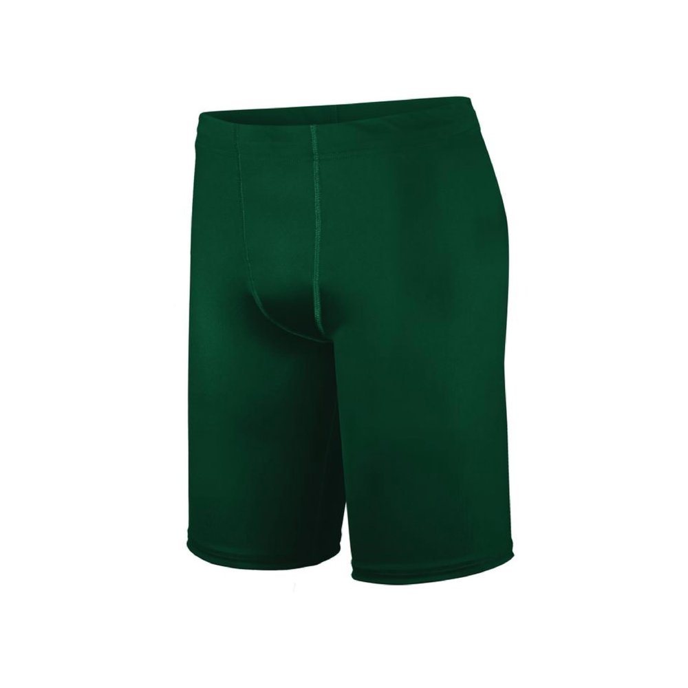 Holloway PR Max Compression Shorts Dark Green 2XL