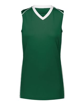 Augusta Sportswear Girls Rover Jersey M Dark Green/White