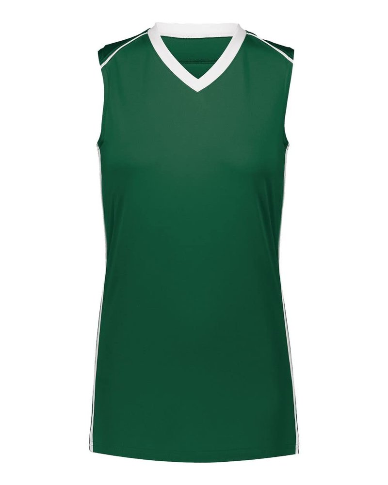 Augusta Sportswear Girls Rover Jersey M Dark Green/White
