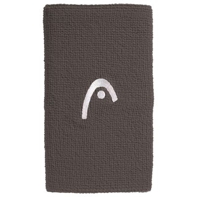 HEAD Unisex  Adult's 5 Schweiband Sweatband, Charcoal, Standard Size
