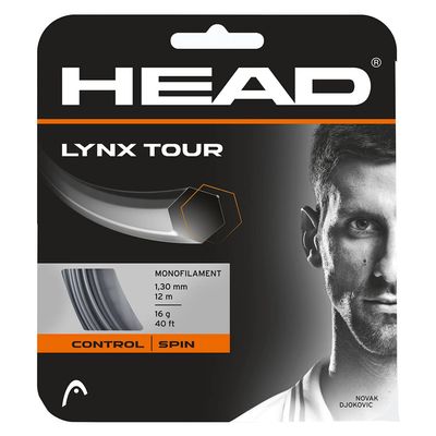 HEAD Lynx Tour (17-1.25mm) Tennis String Set (Grey)