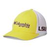 Columbia Unisex PFG Mesh Ball Cap Large/X-Large, LSU - Yellow, Large/X-Large view 1