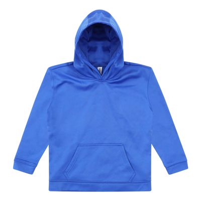 AWDis Just Hoods Kids Sports Polyester Hoodie JH006J - Kangaroo Pouch Pocket - Royal Blue (5-6 Years)