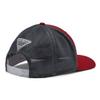 Columbia Unisex PFG Mesh Snap Back Ball Cap, Ala - Red Velvet/Charcoal, One Size view 2