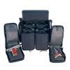 G. Outdoor Products Barn Range Bag with 4 Medium & 4 Compact Pistol Cases | Secure Handguns & Ammo Storage | Durable Waterproof Shooting Tactical Gear view 1