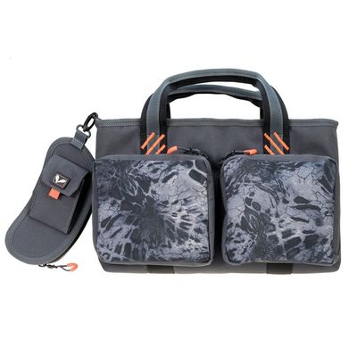 G.P.S. Double Pistol Range Bag with Mag Storage & Glasses Case | Secure Handgun, Ammo & Tactical Gear Storage | Durable Stain-Resistant Shooting Range Bag