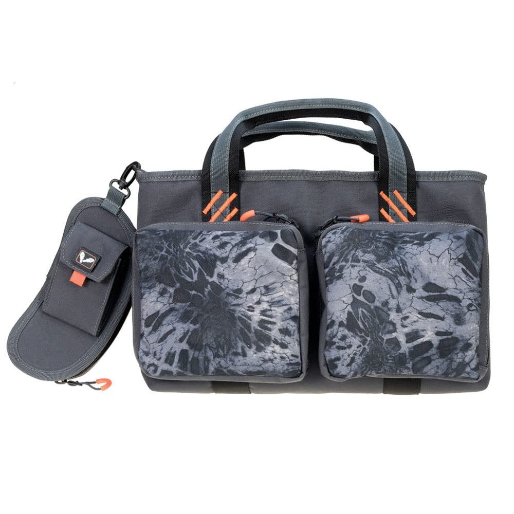 G.P.S. Double Pistol Range Bag with Mag Storage & Glasses Case | Secure Handgun, Ammo & Tactical Gear Storage | Durable Stain-Resistant Shooting Range Bag