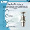 MARINE CITY Marine Grade 316 Stainless Steel Strong and Durable Retractable Easy Use Pop Up Smooth Design Fender Cleat for Marine Boat Yacht Ship Hardware Accessories view 3