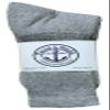 24 Pairs Of Yacht & Smith Wholesale Bulk Womens Crew Socks, Cotton Sport Athletic Socks - Size 9-11 (Gray) view 2