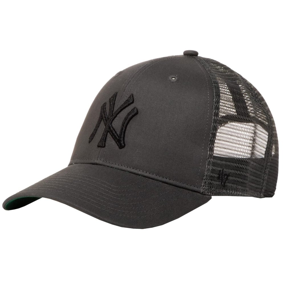 47 Brand MLB New York Yankees Branson Cap B-BRANS17CTP-CCA, Mens, Charcoal