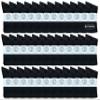 36 Pairs Of Yacht & Smith Wholesale Kids Crew Socks, Childrens Cotton Casual Crew Socks Size 6-8 (Black) view 1