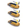 Intex Inflatable 2 Person Floating Boat Raft Set w/ Oars & Air Pump (3 Pack) view 1