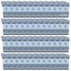 48 Pairs Of Yacht & Smith Wholesale Kids Crew Socks, Childrens Cotton Casual Crew Socks Size 6-8 (Gray)