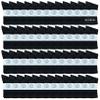 48 Pairs Of Yacht & Smith Wholesale Kids Crew Socks, Childrens Cotton Casual Crew Socks Size 6-8 (Black)