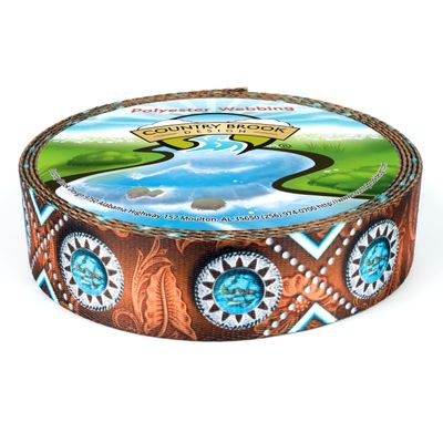 Country Brook Design - Saddle Up Polyester Webbing (1 1/2 Inch, 20 Yards)