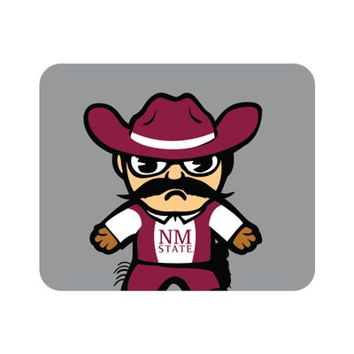 OTM Essentials New Mexico State University Standard Fabric Mouse Pad, Desk Accessories, Standard Fabric Gaming Mouse Pad, Tokyodachi Cropped