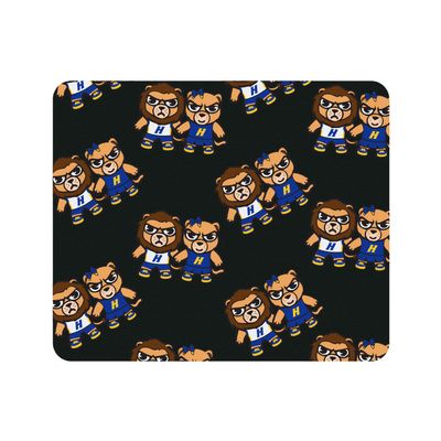 OTM Essentials Hofstra University Standard Fabric Mouse Pad, Desk Accessories, Standard Fabric Gaming Mouse Pad, Tokyodachi Mascot All Over