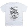 A&E Designs Supernatural Kids T-Shirt Saving People Hunting Things White, Large view 1