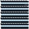 120 Pairs Of Yacht & Smith Wholesale Bulk Womens Crew Socks, Cotton Sport Athletic Socks - Size 9-11 (Black) view 1