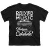 A&E Designs Supernatural Kids T-Shirt Driver Picks The Music Black Tee, Medium view 1