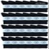 24 Pairs Of Yacht & Smith Wholesale Bulk Womens Crew Socks, Cotton Sport Athletic Socks - Size 9-11 (Black) view 1