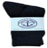 24 Pairs Of Yacht & Smith Wholesale Bulk Womens Crew Socks, Cotton Sport Athletic Socks - Size 9-11 (Black) view 2