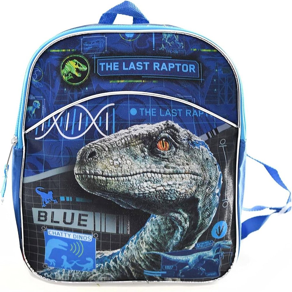 Jurassic World 11" Mini Backpack, Blue, One_Size (JUMIN)