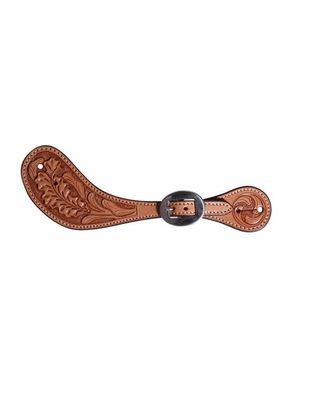 Professionals Choice Professional's Muleshoe Natural Oak Spur Straps