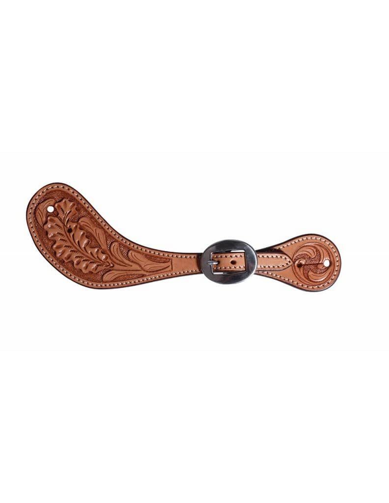 Professionals Choice Professional's Muleshoe Natural Oak Spur Straps