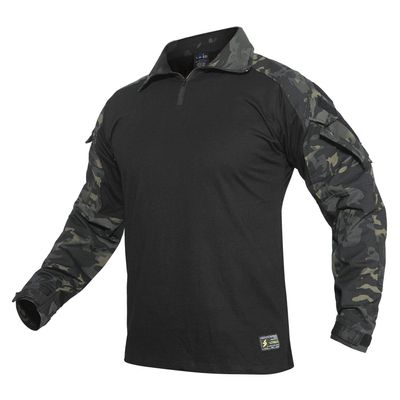 G3 Camouflage Shirt with Elbow Pads for Men Tactical Hunting Uniform Paintball Gear