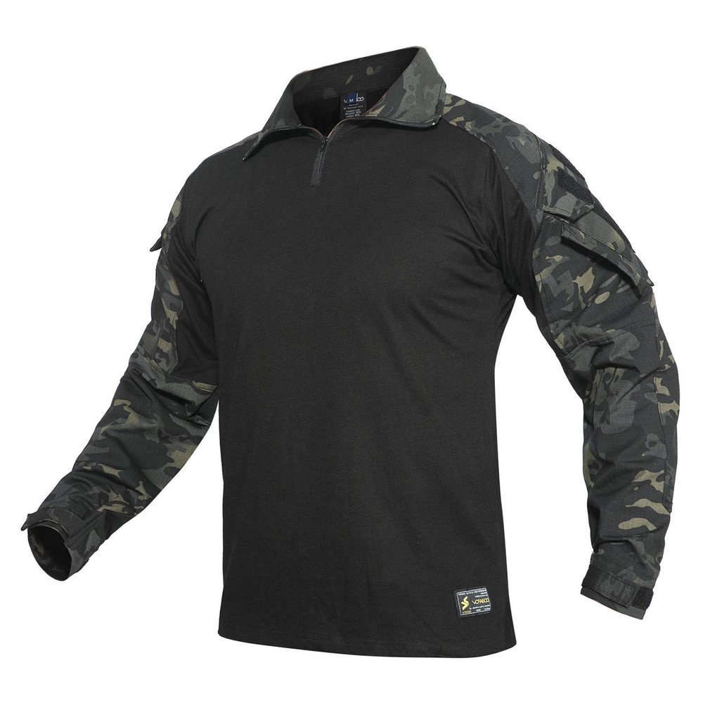G3 Camouflage Shirt with Elbow Pads for Men Tactical Hunting Uniform Paintball Gear