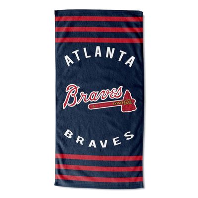 The Northwest Company MLB Atlanta Braves Beach Towel, Blue, 30 x 60