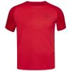 Babolat Boy's Play Crew Neck Tennis Tee, Tomato Red (US Youth Size 12-14) view 1