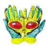 Battle Sports Yellow Alien Cloaked Wide Receiver Football Gloves, Ultra-Tack Sticky & Grip Gloves, No Slip - Adult X-Large view 1