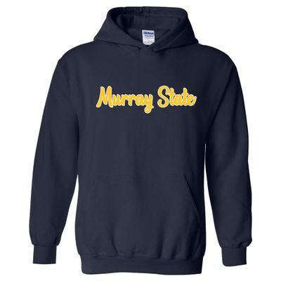 AH1240 - Murray State Racers Basic Script Hoodie - Small - Navy
