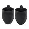 BESPORTBLE 1pair Windproof and Cycling Shoe Covers for Men and Women Warm Half Overshoes for Outdoor Biking Black Durable Material for Cold Weather Protection view 1