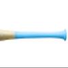 BamBooBat Adult Maple/Bamboo Hybrid Baseball Bat, Light Blue Handle/Natural Barrel 271 Balanced, 31" view 3