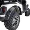 GTW EZGO RXV Golf Cart Black Fender Flares (2008 to 2015) - Set of 4 view 1