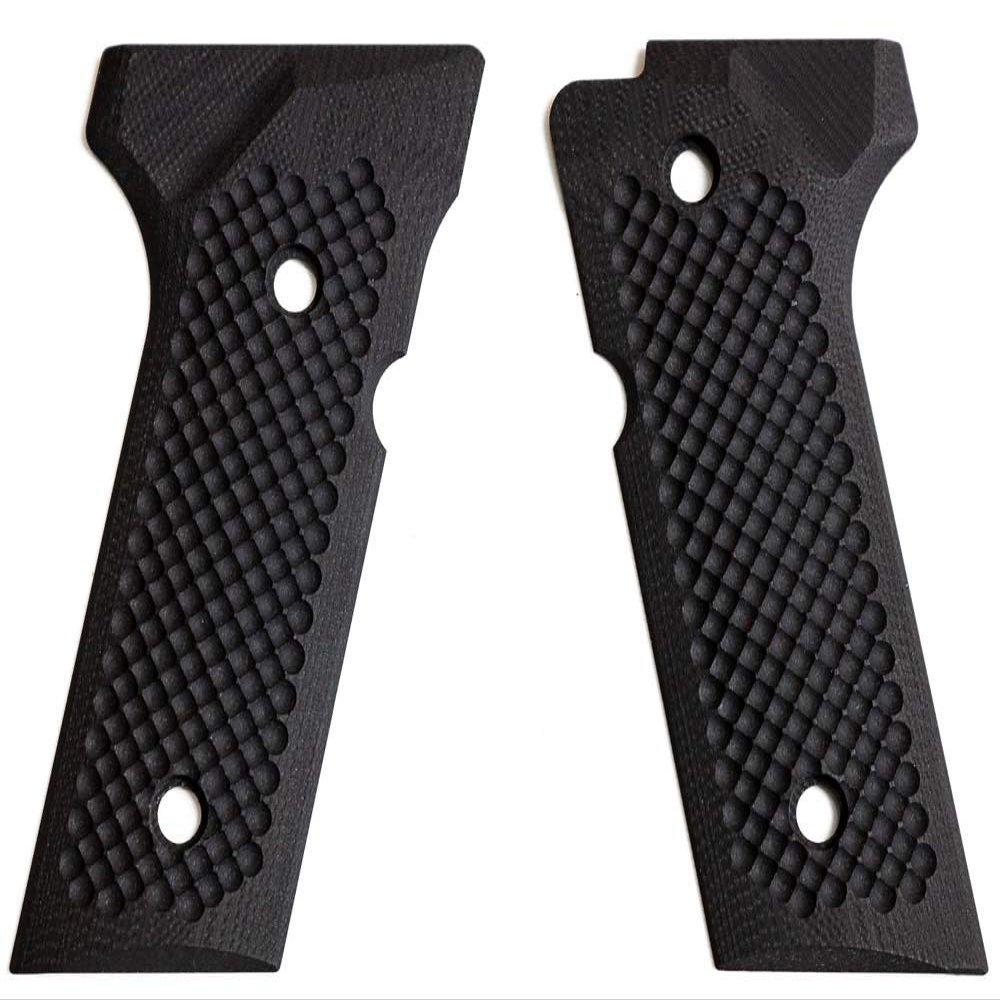 LOK Grips Beretta Vertec and M9A3 Bogies G10 Grips Solid Black