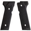 LOK Grips Beretta Vertec and M9A3 Bogies G10 Grips Solid Black view 1