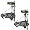 Hawk Combat Durable Steel Hunting Treestand and Full Body Safety Harness with Steel Material Construction and Memory Foam (2 Pack) view 1