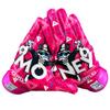 Battle Sports MM 1.0 Pink Wide Receiver Football Gloves, Ultra Stick Adult & Youth Gloves - Adult X-Large, Pink view 1