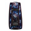 Boombah Beast Rolling Bat Bag 2.0-40" x 14" x 13" - The Natural Black/Red/White - Holds 8 Bats, Glove and Shoe Compartments view 1