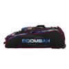 Boombah Beast Rolling Bat Bag 2.0-40" x 14" x 13" - The Natural Black/Red/White - Holds 8 Bats, Glove and Shoe Compartments view 4