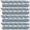 24 Pairs Of Yacht & Smith Wholesale Kids Crew Socks, Childrens Cotton Casual Crew Socks Size 4-6 (Gray)