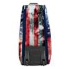 Boombah Beast Rolling Bat Bag 2.0-40" x 14" x 13" - Old Glory Navy/Red/White - Holds 8 Bats, Glove and Shoe Compartments view 3