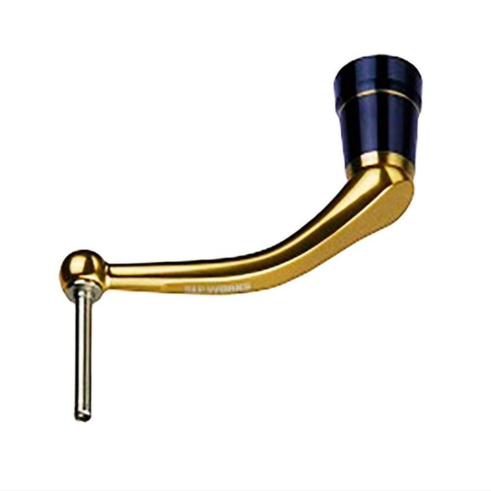 Daiwa SLP Works SLPW Machine Cut Handle, 3.1 inches (80 mm), Gold